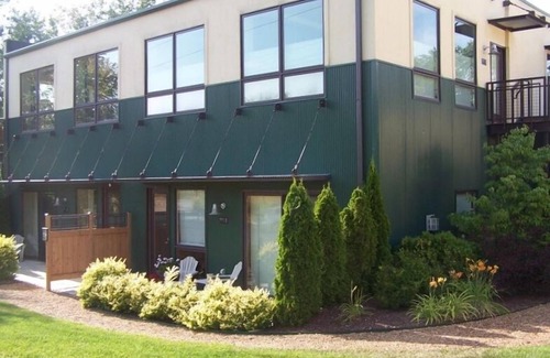 Shorewood-Tower Hills-Harbert Condo | Enjoy a book, glass of wine in a luxury loft or an amazing Lake Michigan sunset!