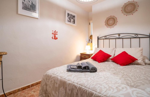 Alfarnate House | Enjoy a magnificent mountain panorama in this spacious vacation home with pool.