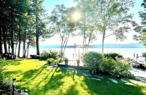 Embden House | Enjoy a Maine lake PRIVATE Waterfront Rustic Luxury