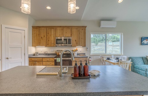 Pagosa Highlands House | Enjoy the best of both worlds in this brand-new home—just minutes from Uptown Pagosa Springs, yet tucked away in a quiet, rural setting. Permit VRP-25-0367 Max Occupancy: 6