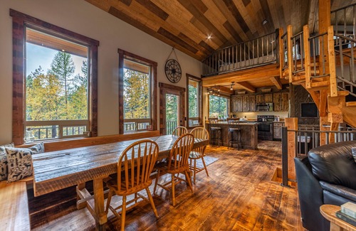 Columbia Falls House | Enjoy the Quiet of MT at Our Cabin Above Spoon Lake
