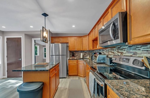 Bushkill Ski Chalet | Enjoy the scenic Pocono Mountains at this lovely and unique renovated home!