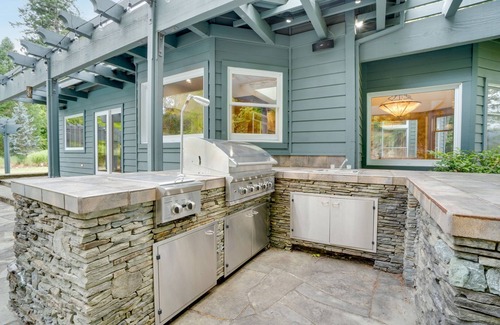 Willow Creek Apartment | Enjoy the Serenity on this 5-acre multi-unit Estate with 1 bdr suite pool house