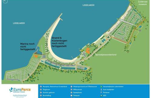 Enkhuizen House | Enkhuizer Strand Chalet Beach Oase Erste Reihe mit Zaun Haus Nr 248