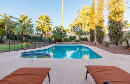 Paradise Valley Village House | Entertainers delight in sought after Kierland with Diving Pool & Spa