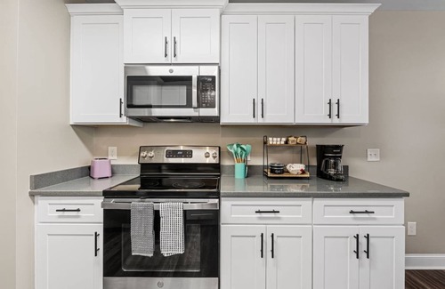 Taylors House | Entire Duplex 6 King Beds Private Patios Great for Groups Near GVL