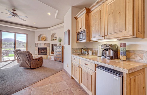 St. George Villa | Entrada Waterside Studio Villa w/Kitchenette & Private Garage