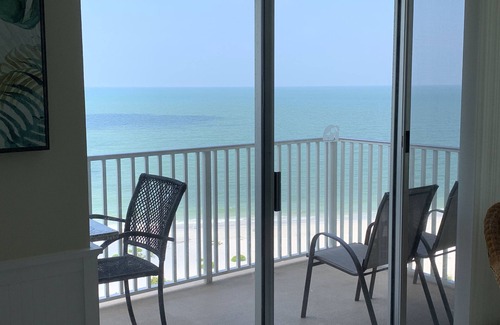 South Island Condo | Estero Beach & Tennis, 9th Floor, Direct Gulf View! Gorgeous Sunsets! On Beach!