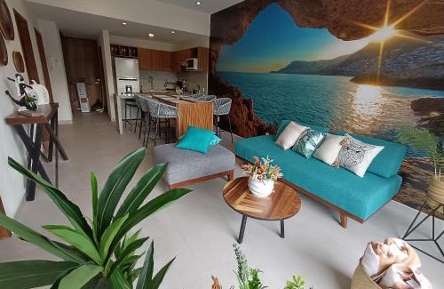 Bucerias Apartment | Excelente ubicación con roof garden y alberca