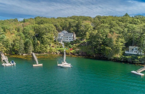 East Boothbay House | Exceptional Linekin Bay Oceanfront Home