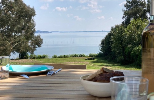 Ile-aux-Moines House | Exceptional site with wide open spaces and family sea access