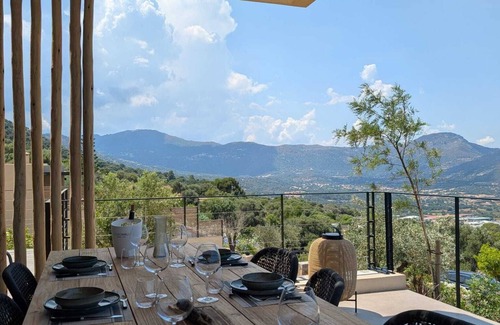 Corbara Villa | Exceptional villa with pool in Corbara near Ile-Rousse, incredible view