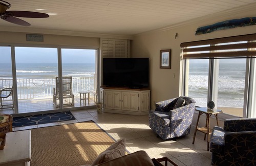 New Smyrna Beach Condo | Exclusive third floor three bedroom three bath end condo!