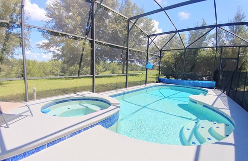 Legacy Park House | Executive Villa 7BR & 4.5 bath with Pool/SPA/Game Room near DisneyWorld Orlando.