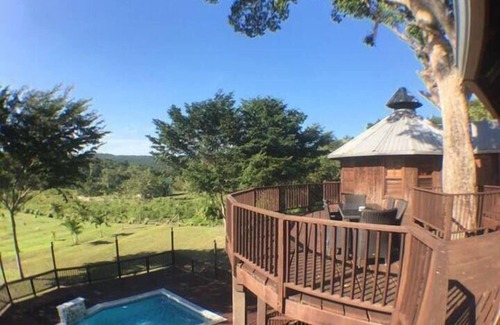 San Ignacio Villa | Exotic High End Unique Off-The-Grid Treehouse, steps away from the Mopan River!