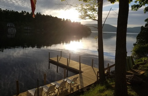 Lake George House | Experience autumn serenity at this 4-bedroom Lake George home on the lake w/dock