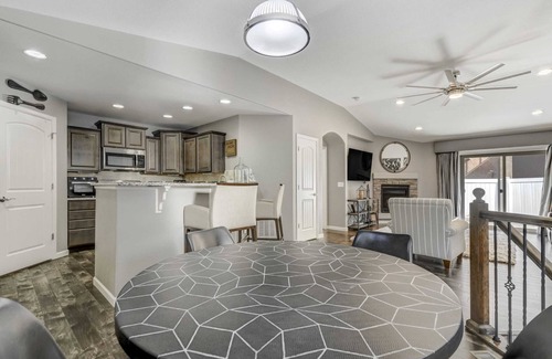 Colorado Springs House | Extended Stay- Theater Room, Workspace, and Grill