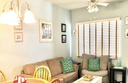Admiral Estates Condo | Fall Weather Less Crowds in Cape May...1/2 Block to Beach!!