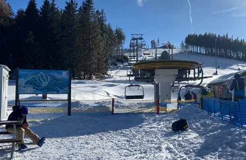 Abertamy Apartment | Family Apartment N6 in Abertamy - near Plesivec Ski Slopes, bike/ski storage