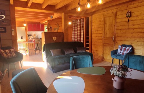 Ban-sur-Meurthe-Clefcy Ski Chalet | Family chalet with authentic charm and forest views. 15 km from Gérardmer