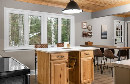 Ellsworth Ski Chalet | Family Chalet w/Lake MI Access- Gameroom, Firepit, Walking Labyrinth
