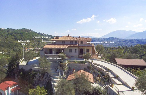 Caposele Apartment | Family-friendly apartment in villa with outdoor pool perfect to explore Campania