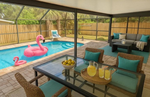 West Bradenton House | ❤️ Family Friendly ❤️ Lovely 3 BR Pool Home ❤️ Fiberoptic Internet