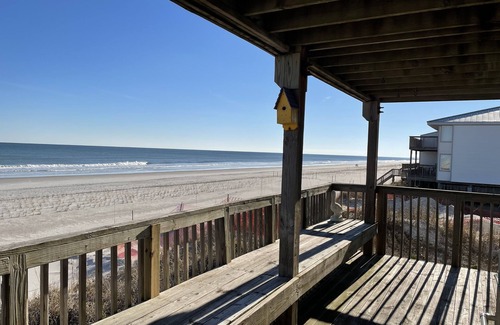 Topsail Beach Condo | Family friendly oceanfront condo, directly on the beach.