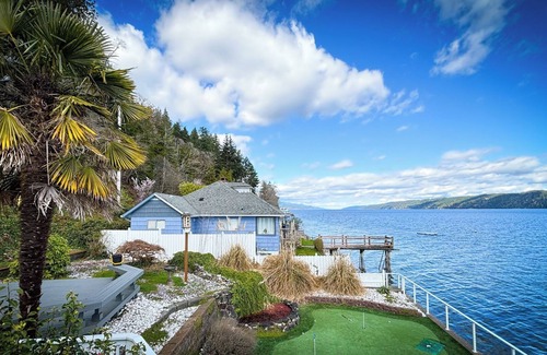 Potlatch House | Family-Friendly Waterfront Escape on Hood Canal – Now with Lower Fall Rates!