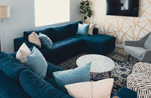 Desert Hot Springs House | Family Getaway w/Mt. Views, Firepit, Pool/Spa & Centrally Located. Pet Friendly!