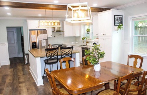 Columbus House | Family Home w/Firepit Near CSU - Pet Friendly- Minutes from Fort Benning