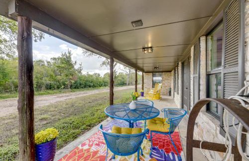 La Grange House | Family Home with Covered Patio and Grill in La Grange