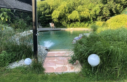 Anif Cottage | Family house incl. sauna garden & swimming pond