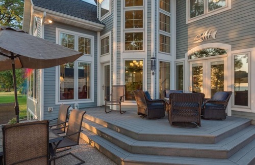 Chilton House | Family lake retreat w/hot tub! Amazing sunsets!
