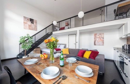 Karlin Apartment | Family loft-apart with balcony in Prague