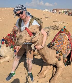 Giza Hotel | Family view of the pyramids