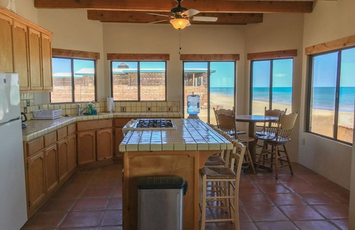 San Felipe House | Feb/March PROMO-Beach Front on a Sandy Beach, Hi speed Wi-Fi- Gated community