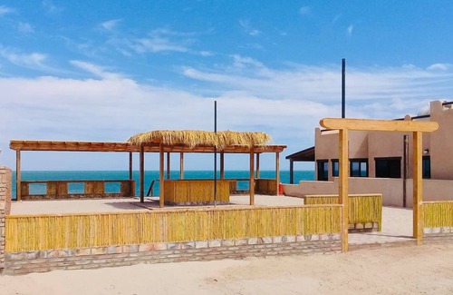 San Felipe House | Feb/March PROMO-Beach Front on a Sandy Beach, Hi speed Wi-Fi- Gated community