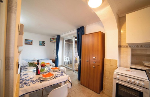 Marina di Felloniche Apartment | Felloniche Studio Sea View, Castrignano del Capo, Italy
