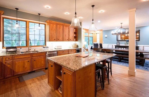 Saugatuck House | Fennville Stunner! Hot tub, Theatre, Assoc Lake MI Beach