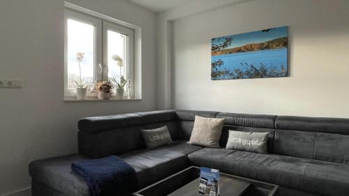 Senftenberg Apartment | Ferienhaus Helfert FeWo2 mit eigener Terrasse