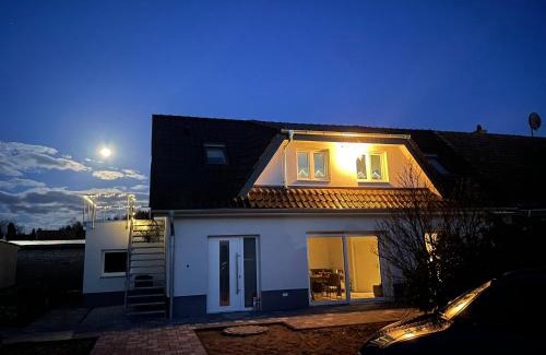 Senftenberg Apartment | Ferienhaus Helfert FeWo2 mit eigener Terrasse