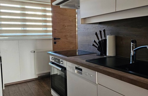 Rossleithen Apartment | Ferienwohnung Blick ins Grüne - Appartement/fewo, Dusche, WC, 2 Schlafräume
