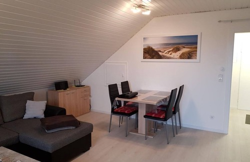 Nordseebad Burhave Apartment | Ferienwohnung Schäfer Deichgraf - Appartement/fewo, Dusche, WC, 2 Schlafräume
