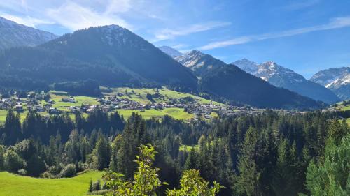 Riezlern Apartment | Ferienwohung Blick auf Kleinwalsertal