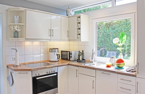 Bockholm House | fewo1846 - StrandNest - House with view of the fjord, fireplace, sauna and 3 bed