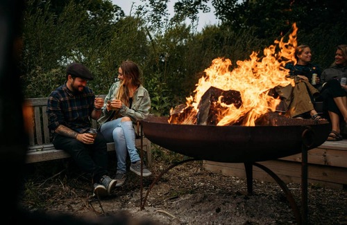 Newquay Cabin | Field Maple - A spacious Mongolian-inspired Yurt in stunning eco-friendly estate near Newquay