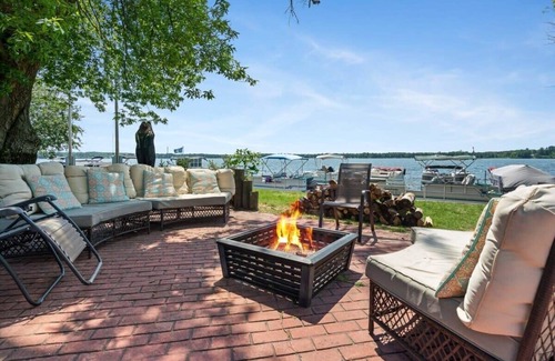 Mayfield Apartment | Fife Lake condo with fire pit and lake views