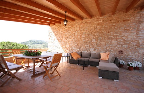 Cas Concos Villa | Finca restaurada con piscina, vistas al mar y en una preciosa ubicación montañosa - Can Ramon