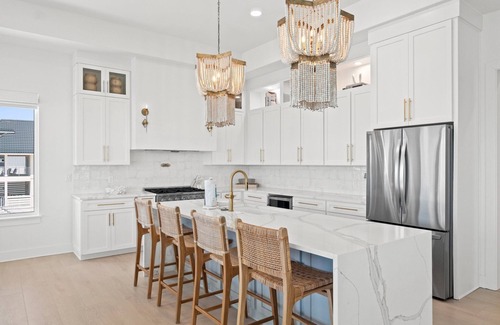 Bay County House | Fins with Benefits: New Build, Beach Views, Outdoor Games, Hot Tub, Pet Friendly